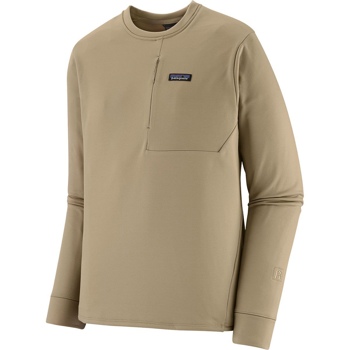 Patagonia R1 Thermal Crew - Men's  in Seabird Gray
