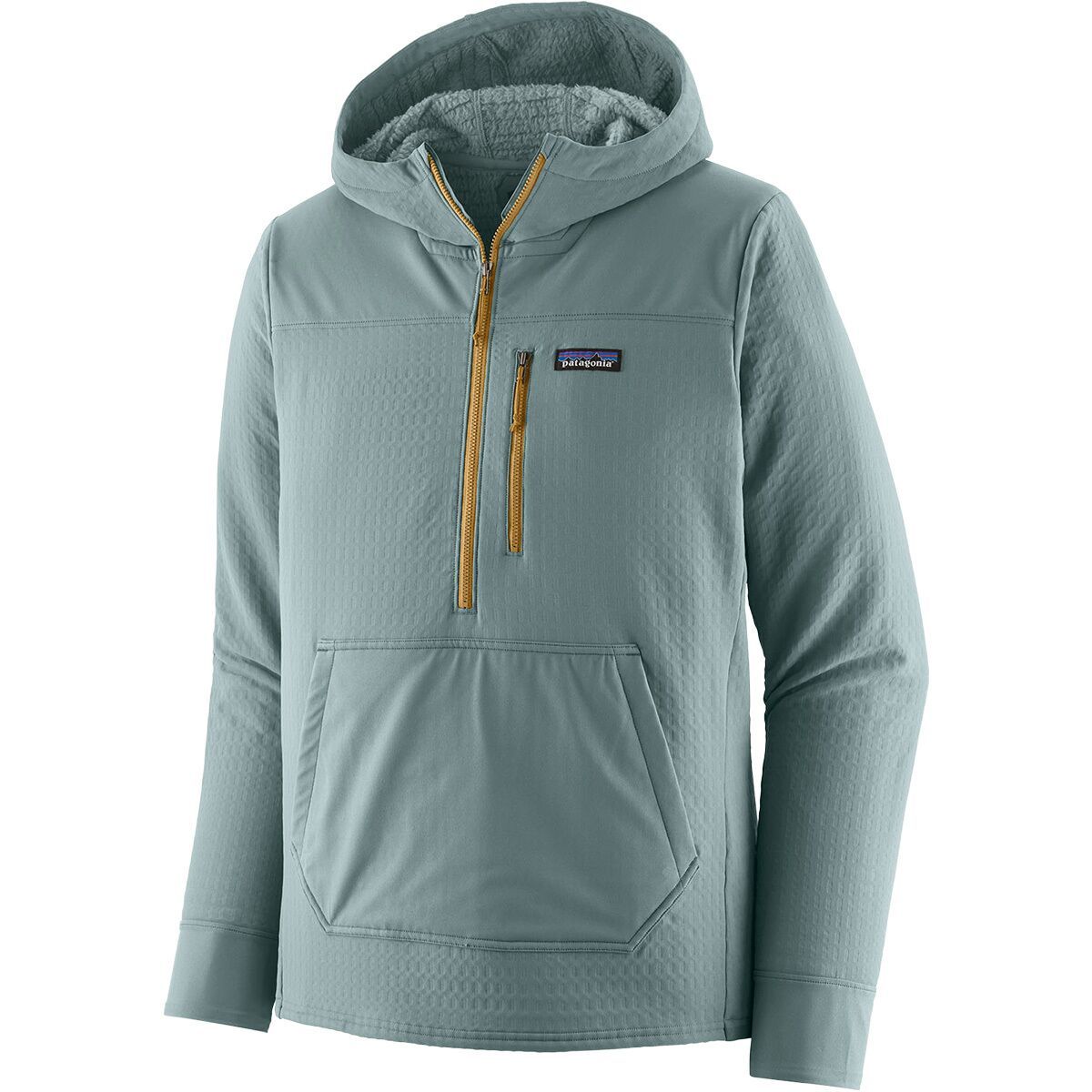 Image of Patagonia R2 TechFace Pullover - Men's Blue Sage, L