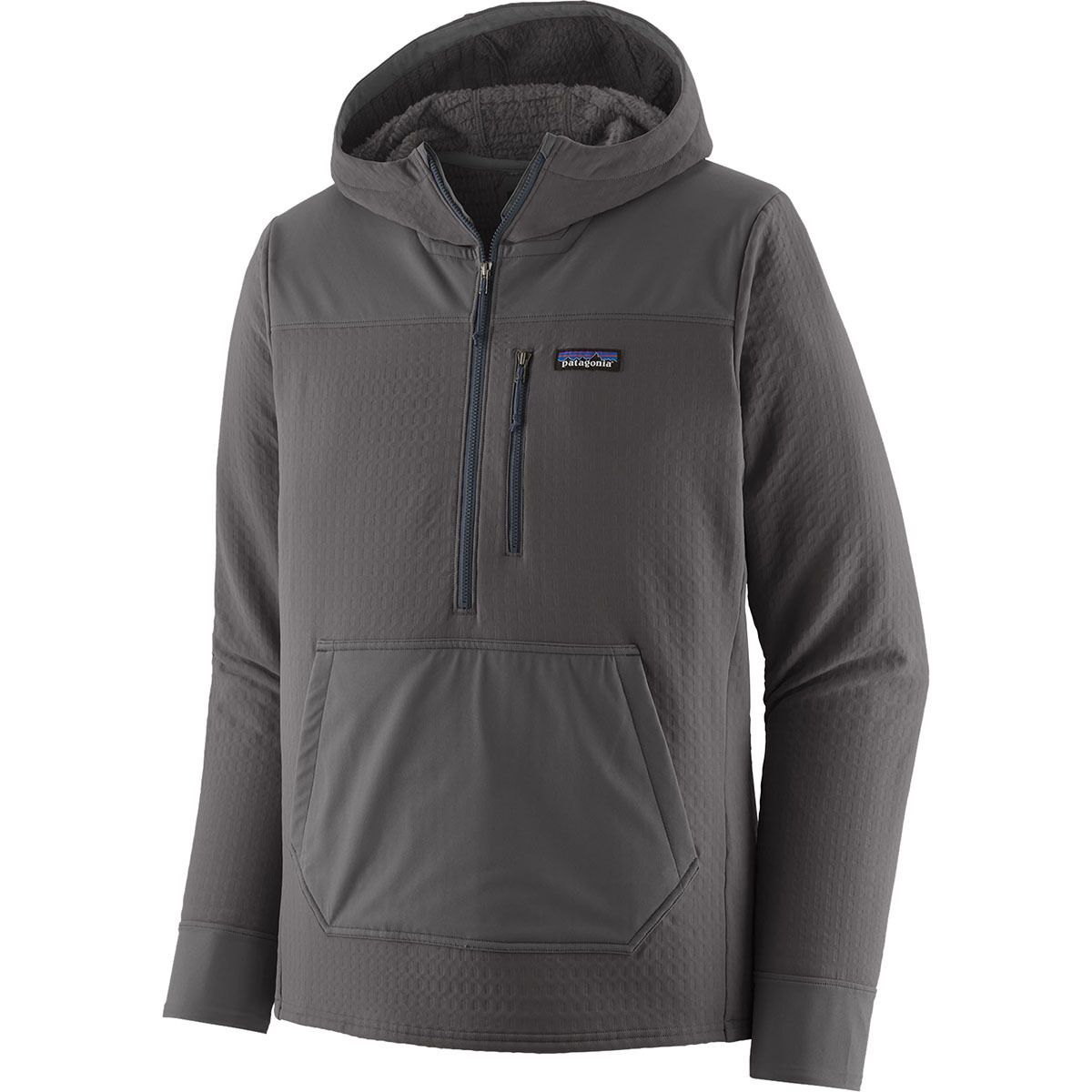 Image of Patagonia R2 TechFace Pullover - Men's Forge Grey, M