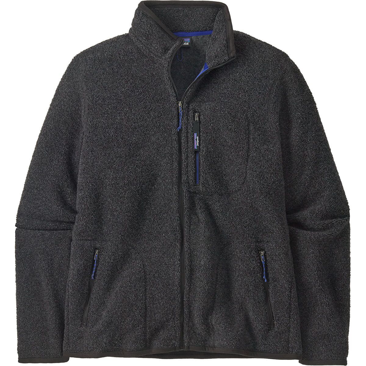 Image of Patagonia Reclaimed Fleece Jacket - Men's Black, S