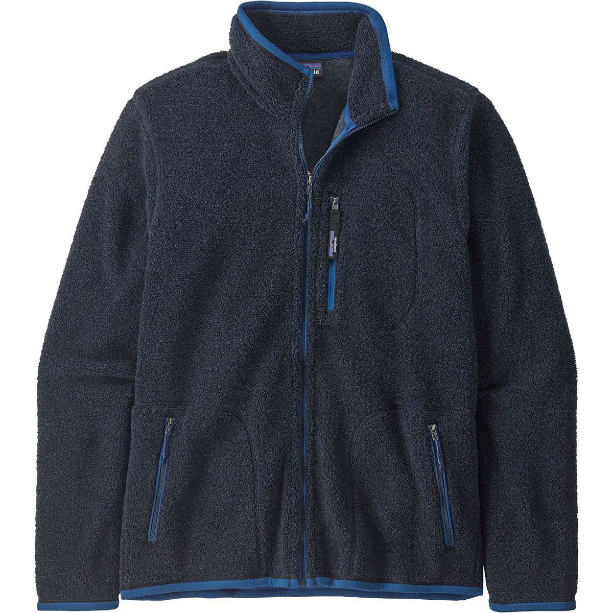 Image of Patagonia Reclaimed Fleece Jacket - Men's Sunken Blue, S