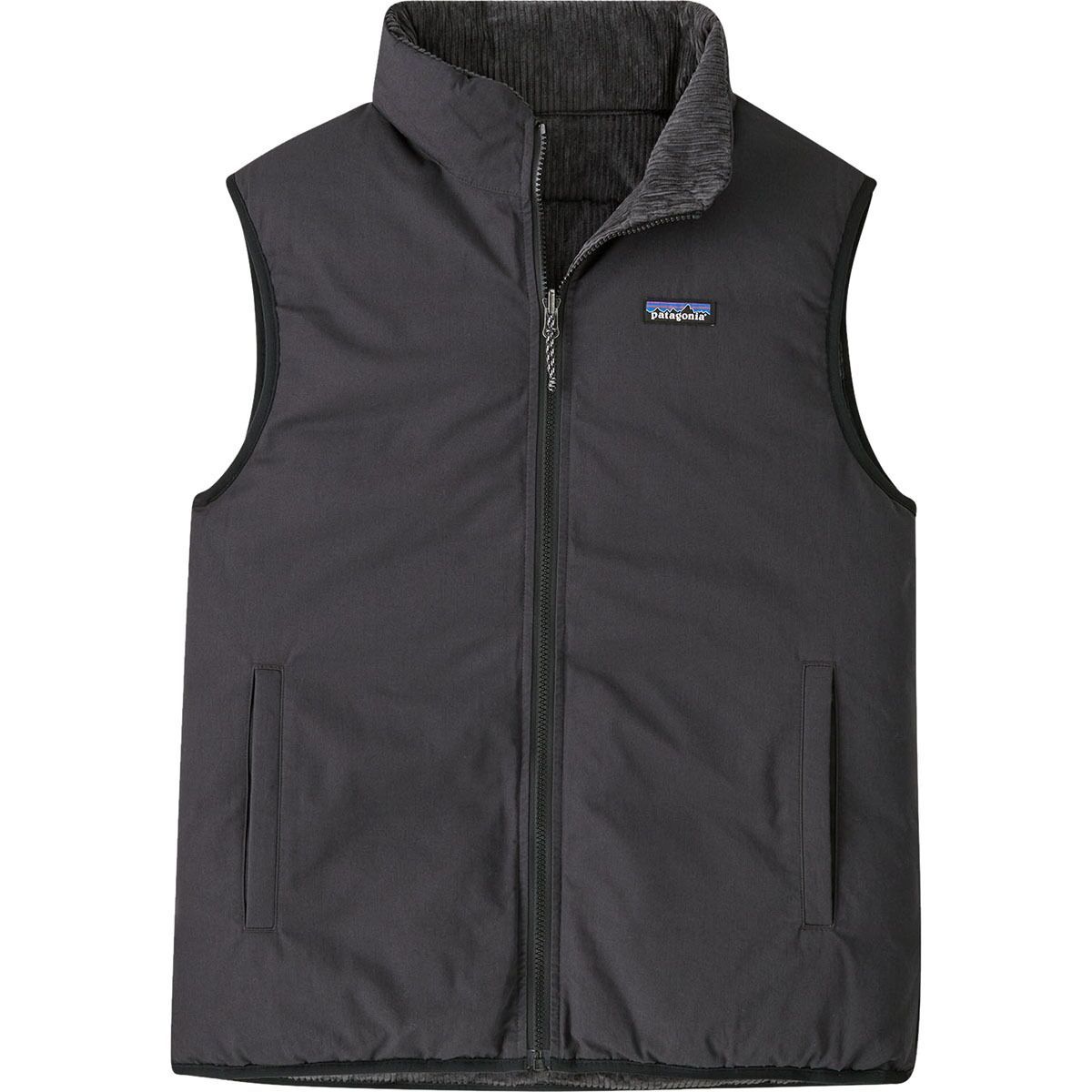 Image of Patagonia Reversible Cotton Down Vest Black, XL