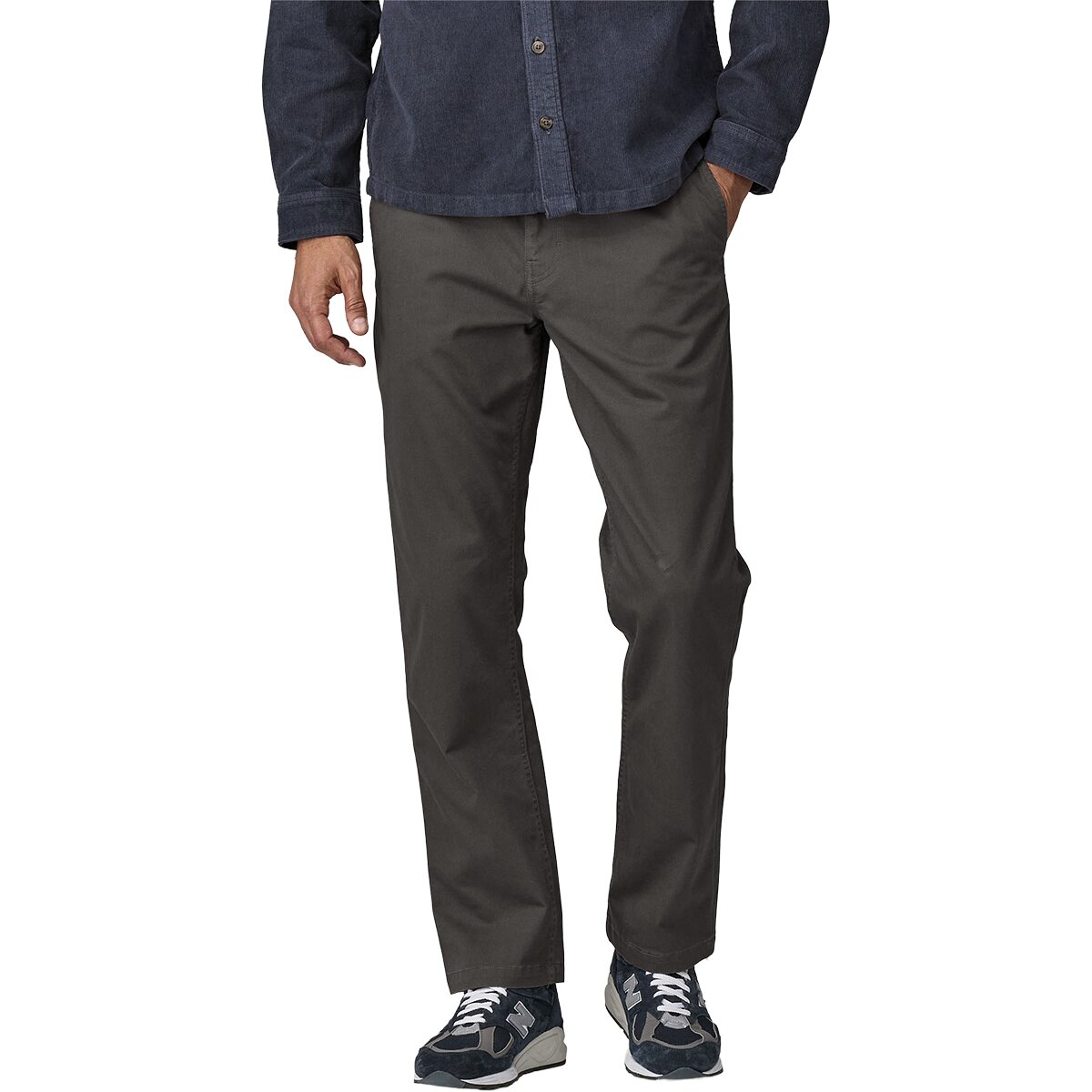 Image of Patagonia Twill Traveler Chino Pant - Men's Forge Grey, 36/Reg