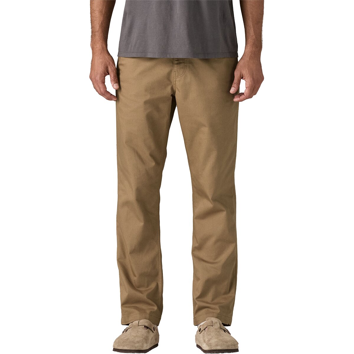 Image of Patagonia Twill Traveler Chino Pant - Men's Slab Khaki, 32/Reg