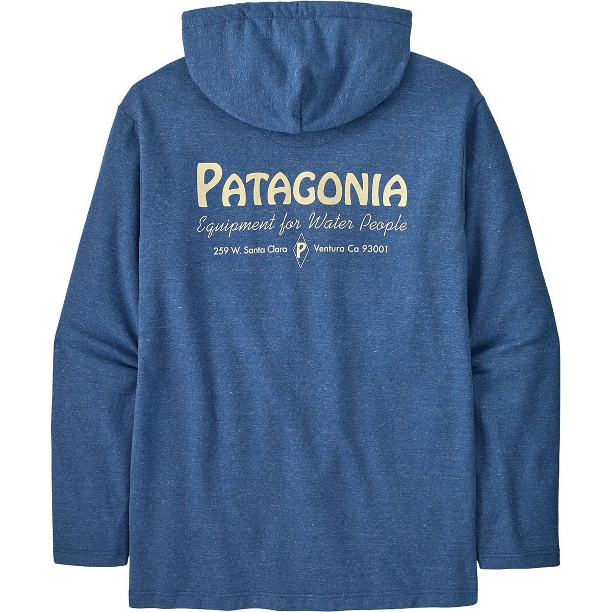 Image of Patagonia Water People Wildrise Lightweight Hoodie - Men's Water People Banner: Clement Blue, M