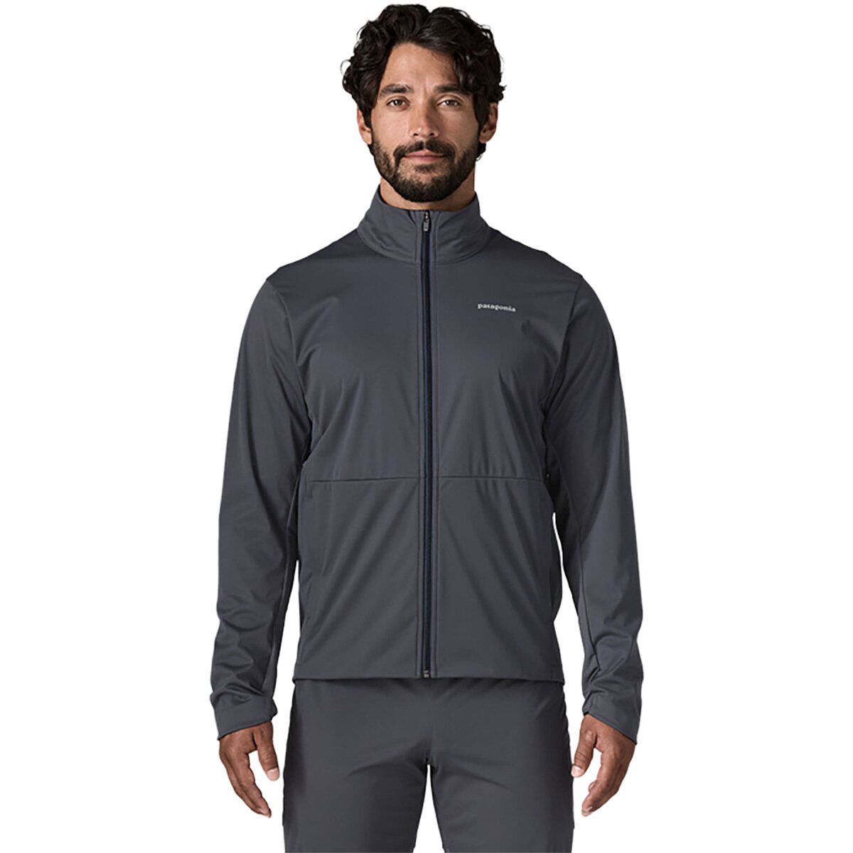 Image of Patagonia Wind Shield Jacket - Men's Smolder Blue, S