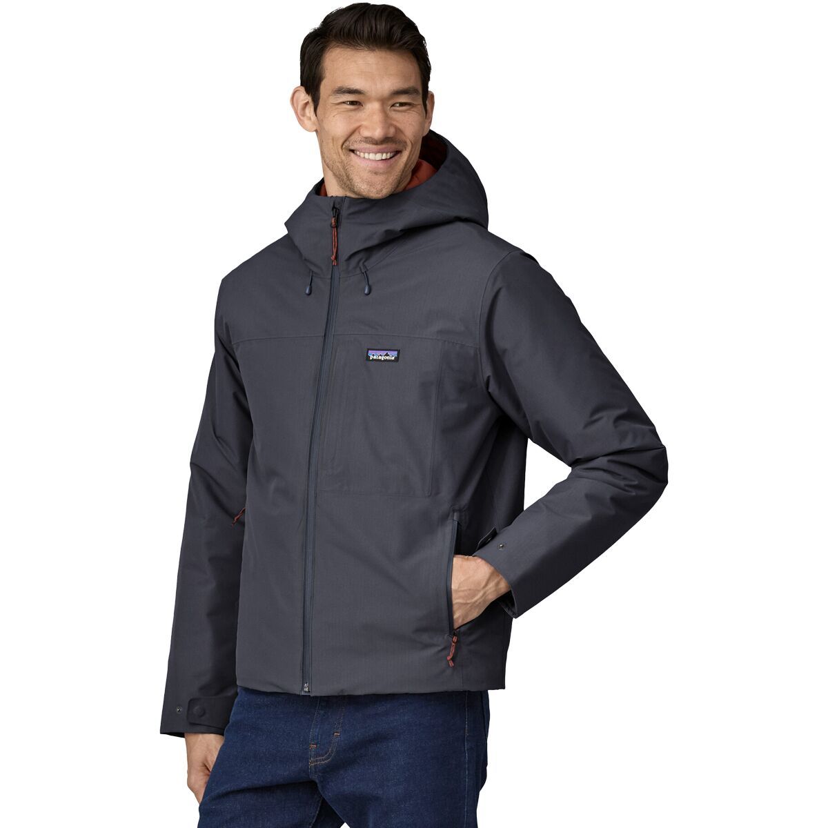 Image of Patagonia Windshadow Jacket - Men's Smolder Blue, L