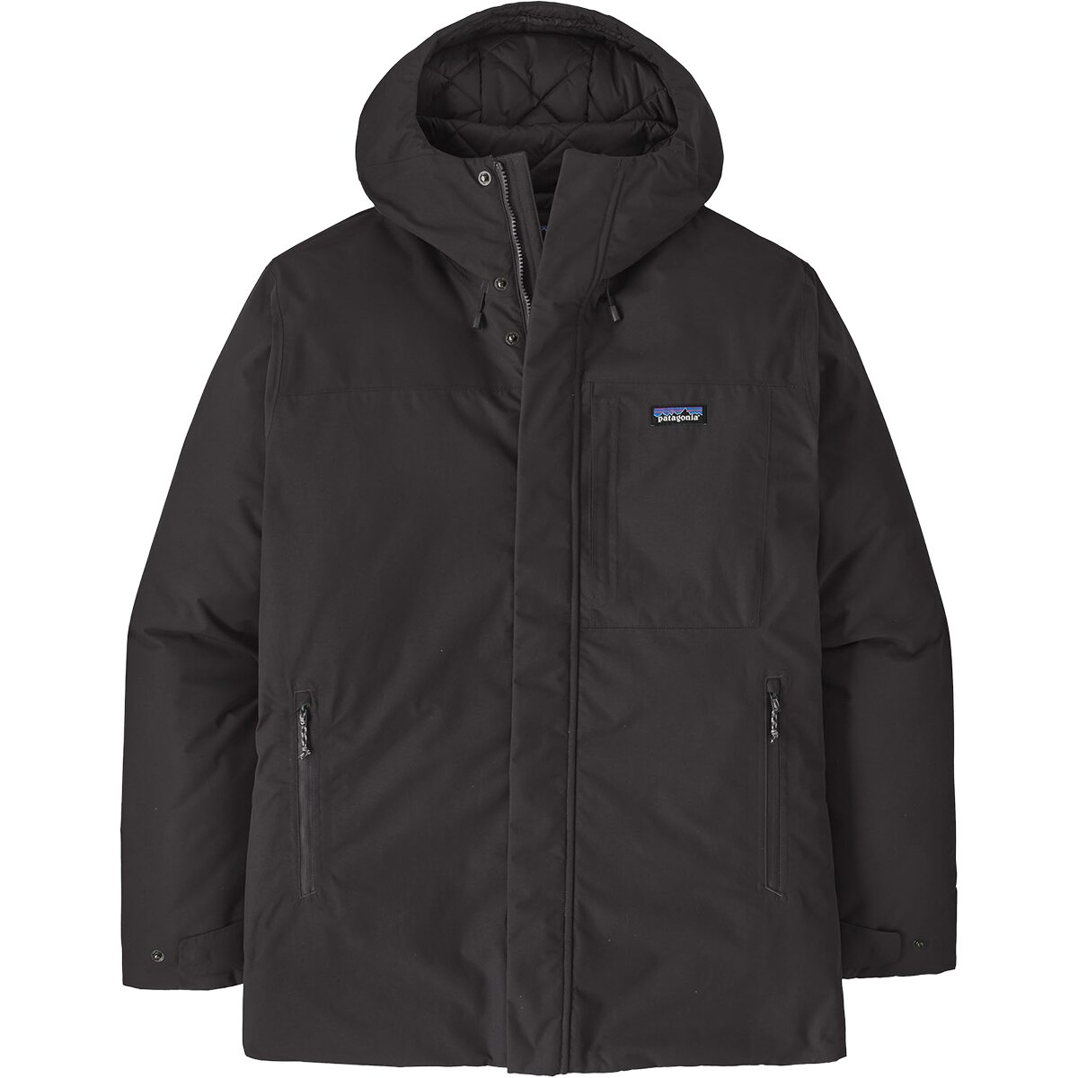 Image of Patagonia Windshadow Waterproof Parka - Men's Black, S