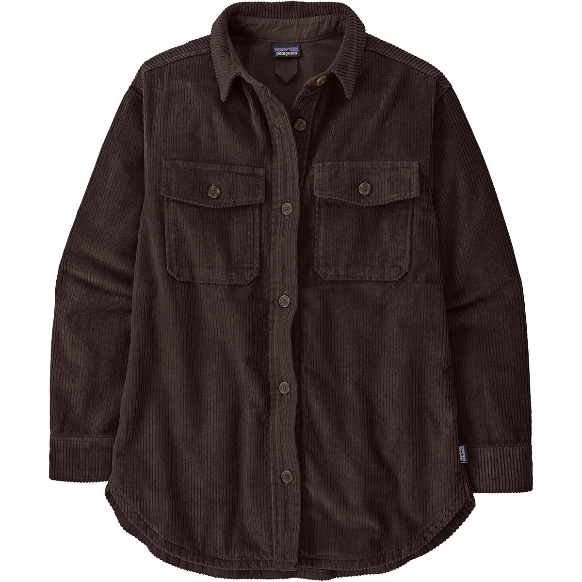 Image of Patagonia Corduroy Overshirt Jacket - Women's Den Brown, S