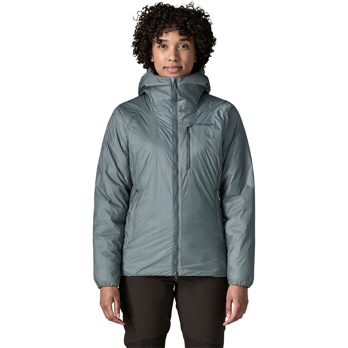 Image of Patagonia DAS Light Hooded Jacket - Women's Blue Sage, XS