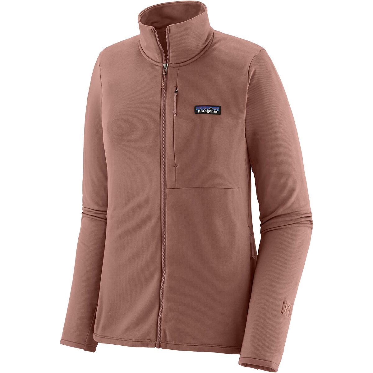 Image of Patagonia R1 Thermal Jacket - Women's Moonrise Taupe, M