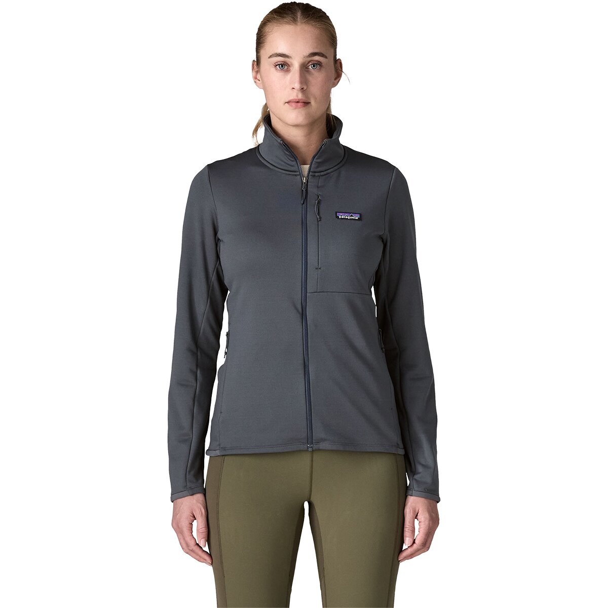 Image of Patagonia R1 Thermal Jacket - Women's Smolder Blue, L