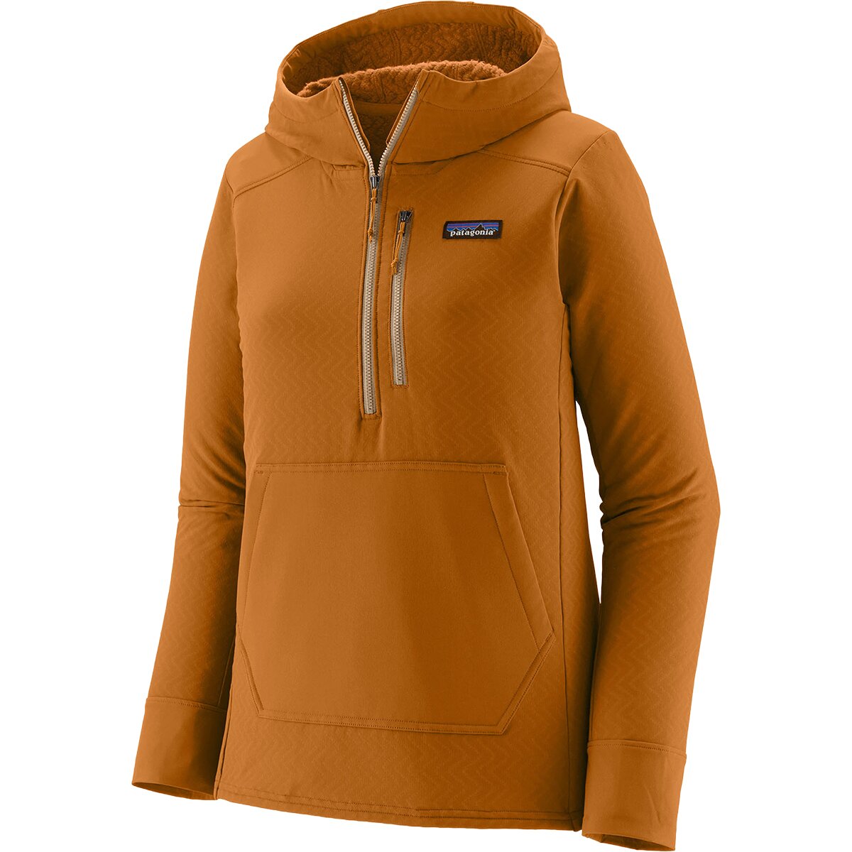 Image of Patagonia R2 CrossStrata Pullover - Women's Cinnamon Brown, L
