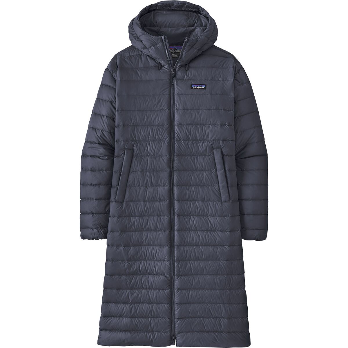 Image of Patagonia Recycled Down Sweater Parka - Women's Sunken Blue, L