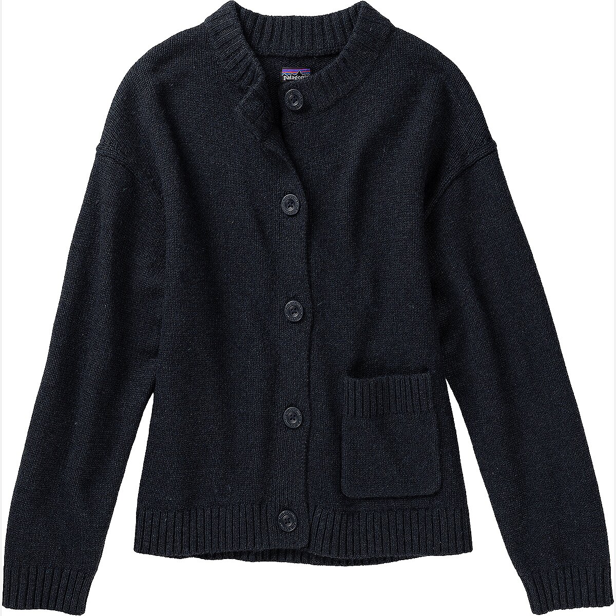 Image of Patagonia Recycled Wool Sweater Jacket - Women's Sunken Blue, XL