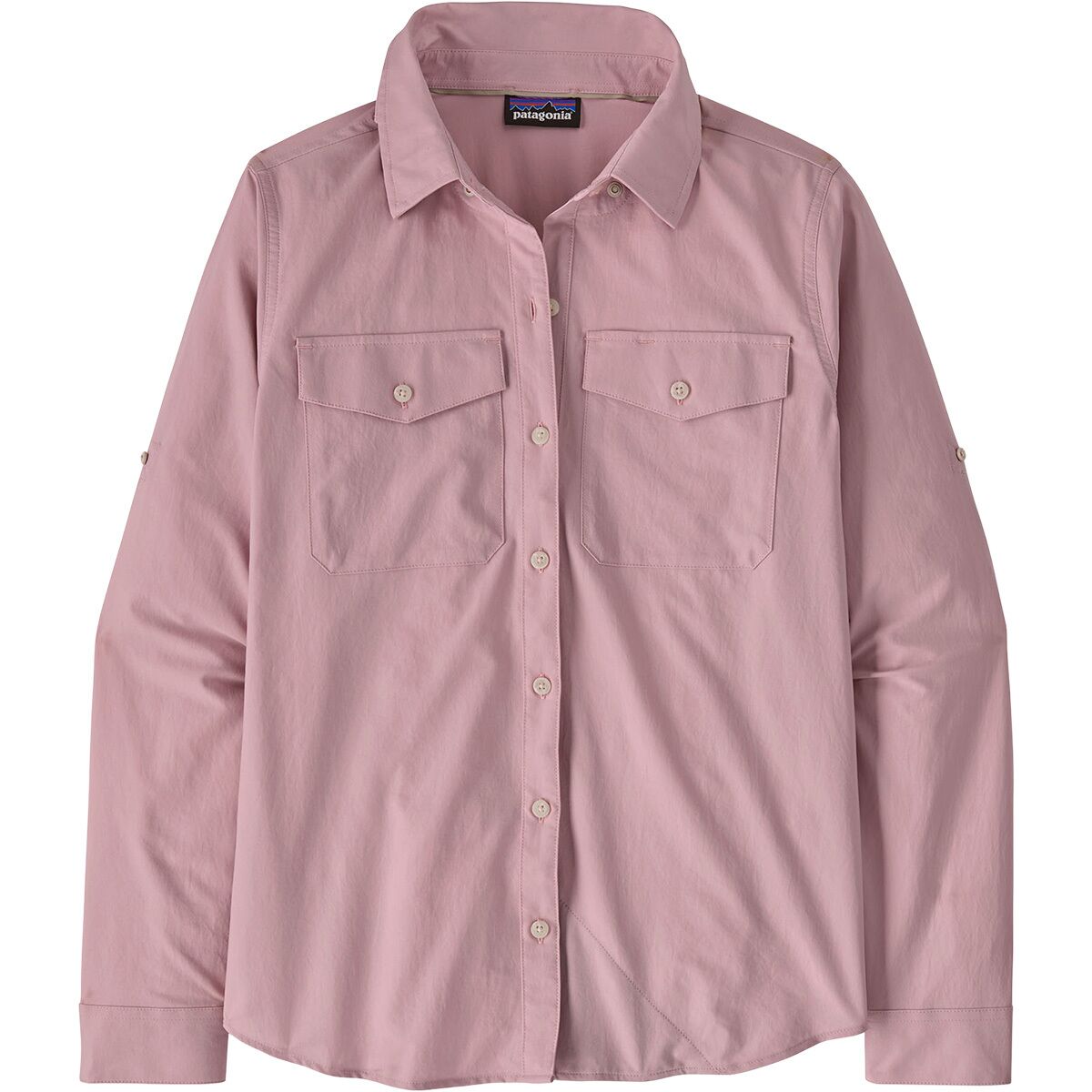 Image of Patagonia Self Guided Long-Sleeve Sun Shirt - Women's Quiet Violet, L