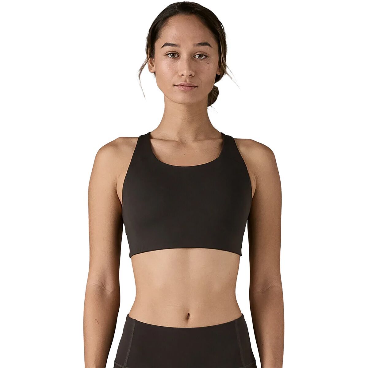 Image of Patagonia Shadowlite High Impact Adjustable Bra - Women's Black, M