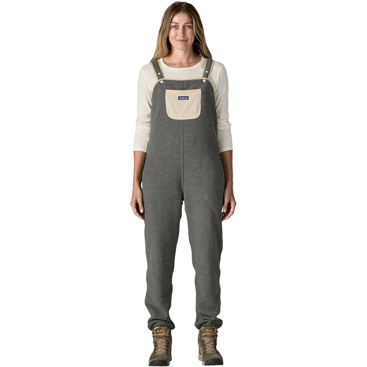 Image of Patagonia Synch Jumpsuit - Women's Nickel, L