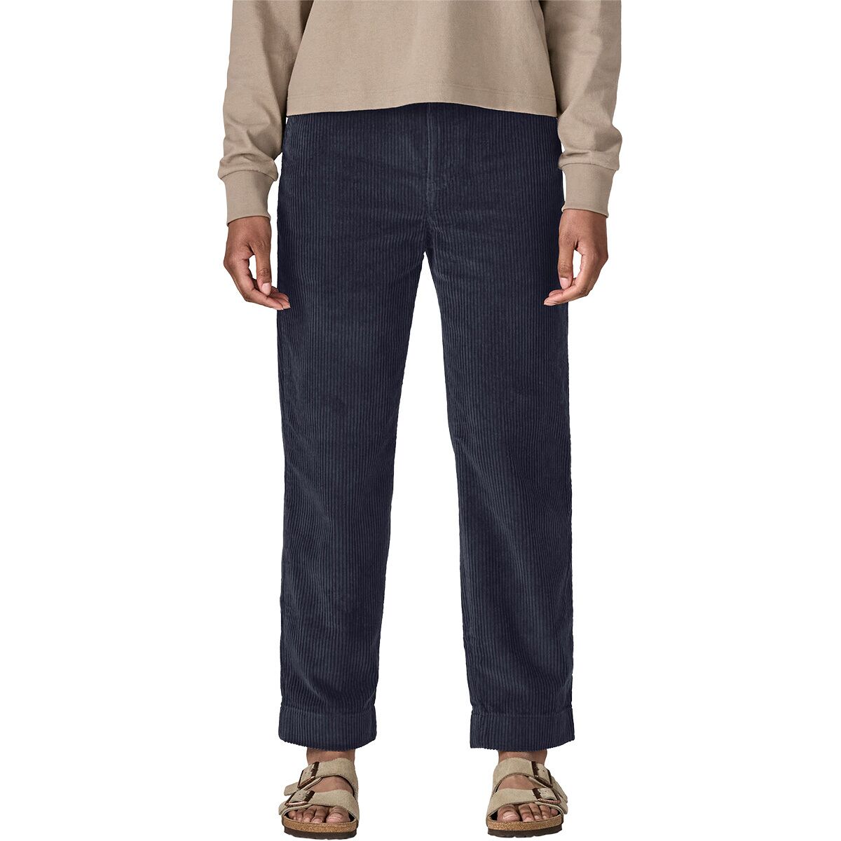 Image of Patagonia Wide Wale Corduroy Pant - Women's Sunken Blue, 2