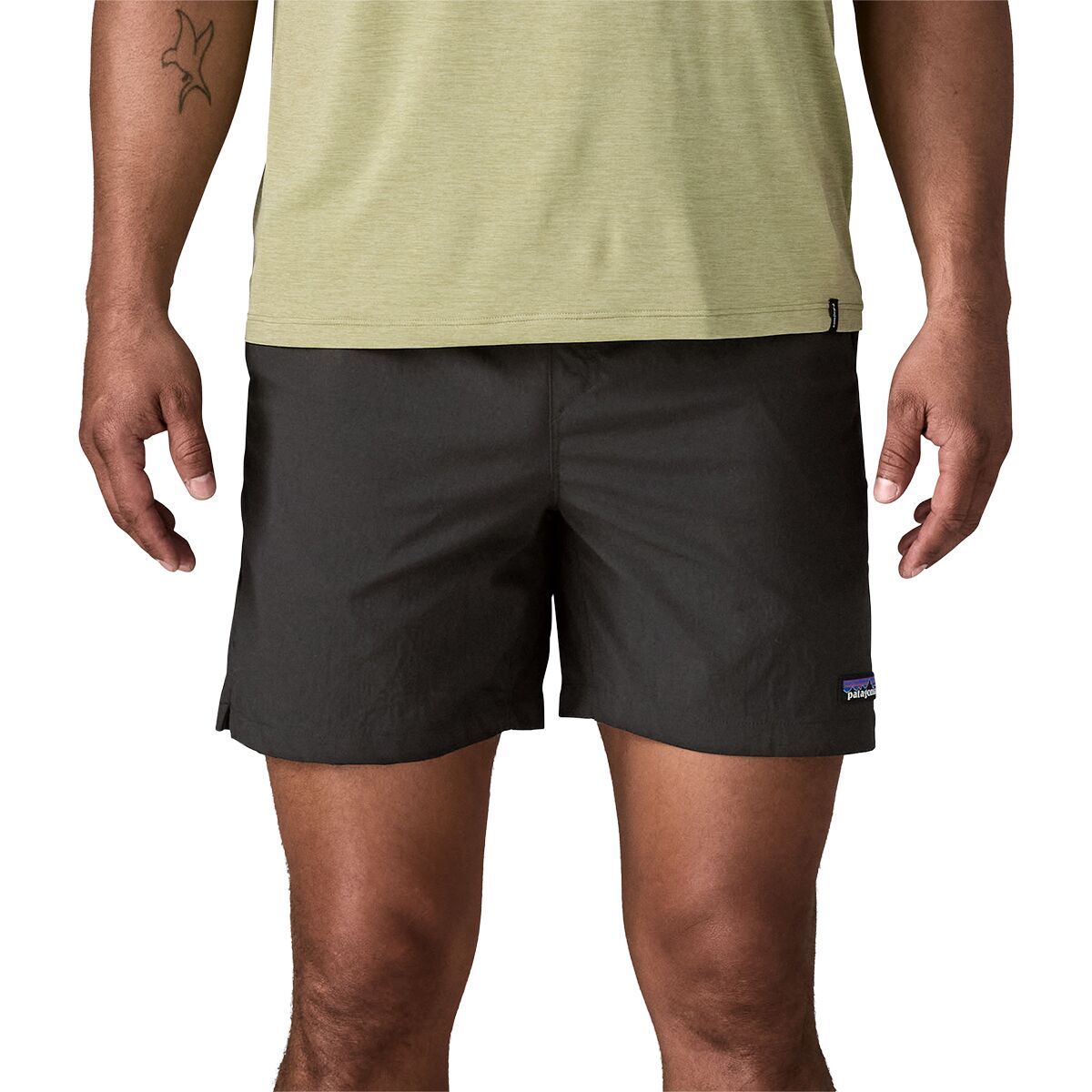 Image of Patagonia Baggies Lights 6in Short - Men's Black/Black, L