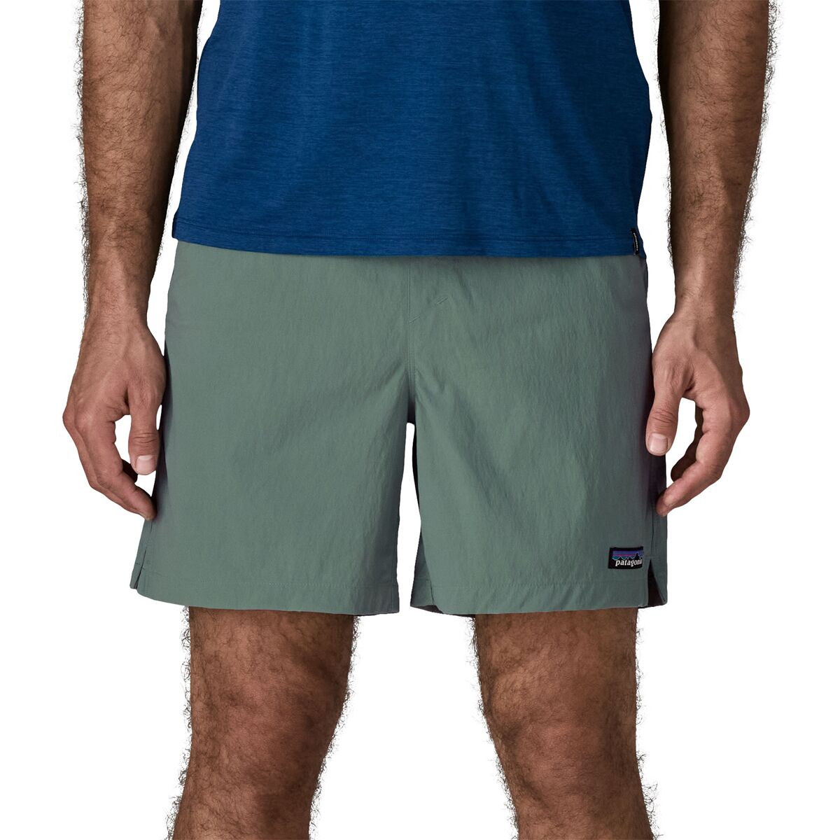 Image of Patagonia Baggies Lights 6in Short - Men's Blue Sage, XXL