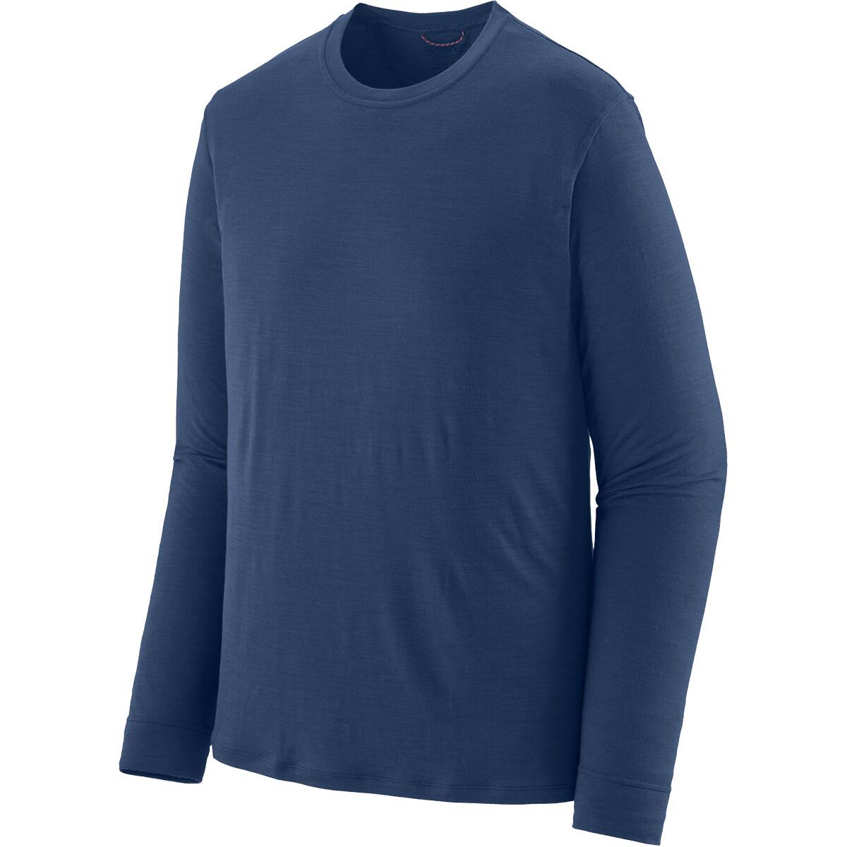 Image of Patagonia Cap Cool Merino Blend Long-Sleeve Shirt - Men's Clement Blue, S