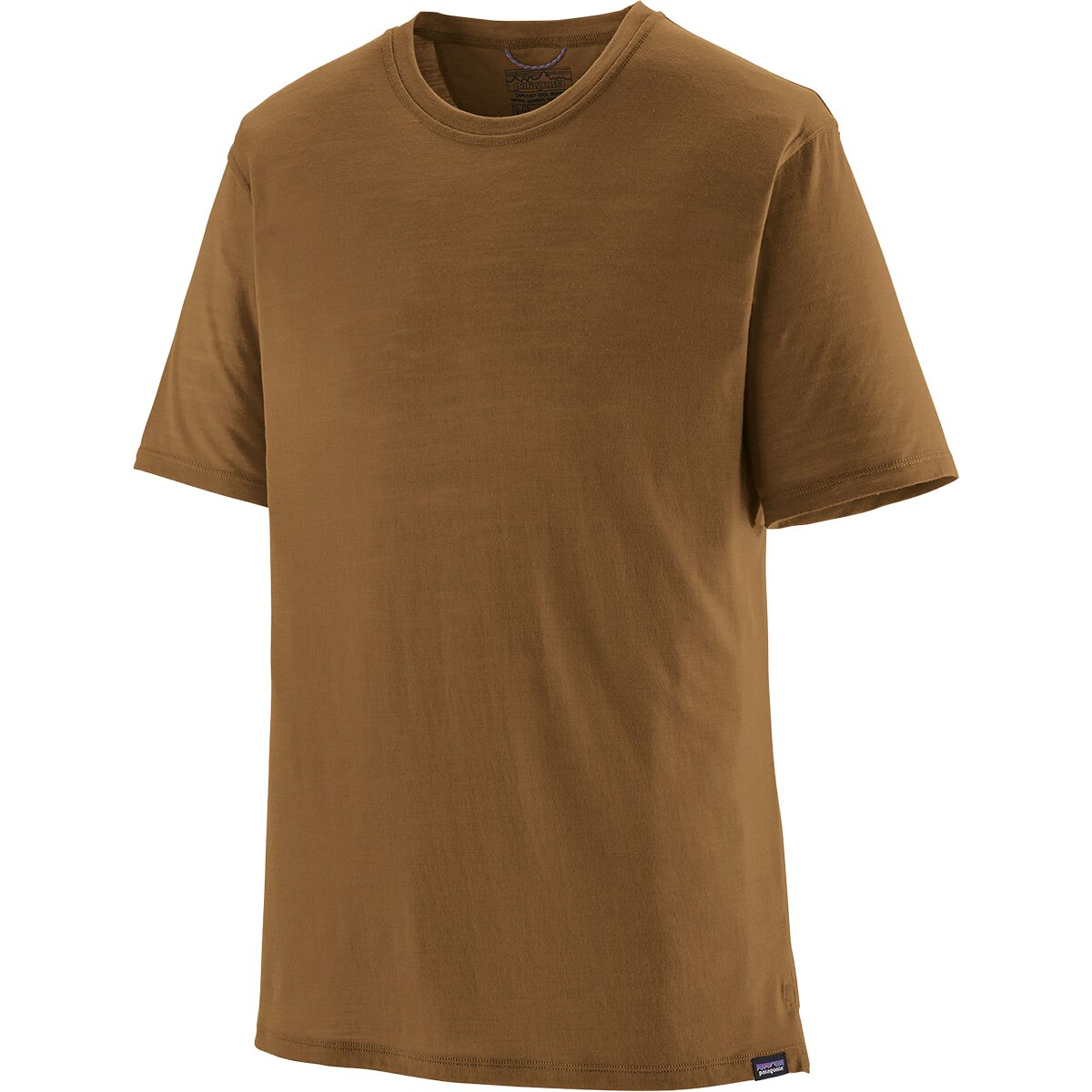Image of Patagonia Capilene Cool Merino Blend Shirt - Men's Wolf Brown, L