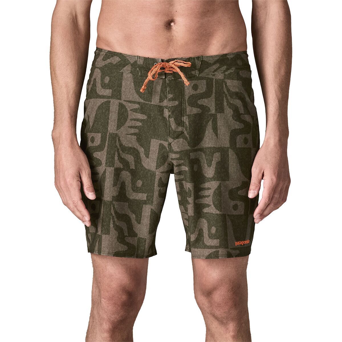 Image of Patagonia Hydropeak 18in Boardshort - Men's Mother Tree: Basin Green, 34
