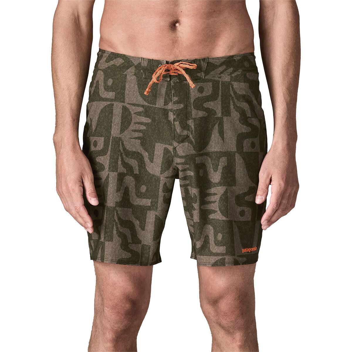 Image of Patagonia Hydropeak 18in Boardshort - Men's Mother Tree: Basin Green, 36