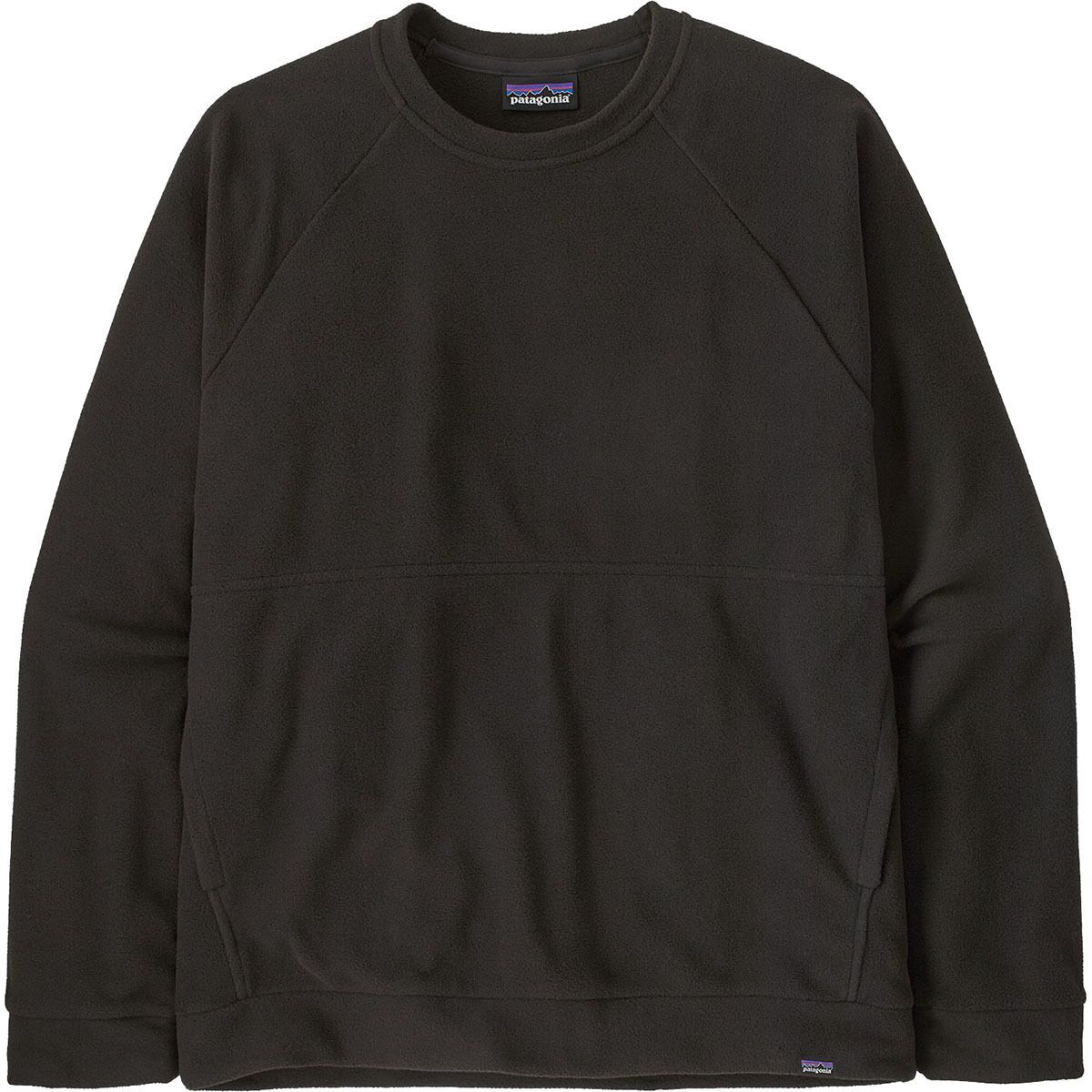 Image of Patagonia Micro D Crewneck - Men's Black, L