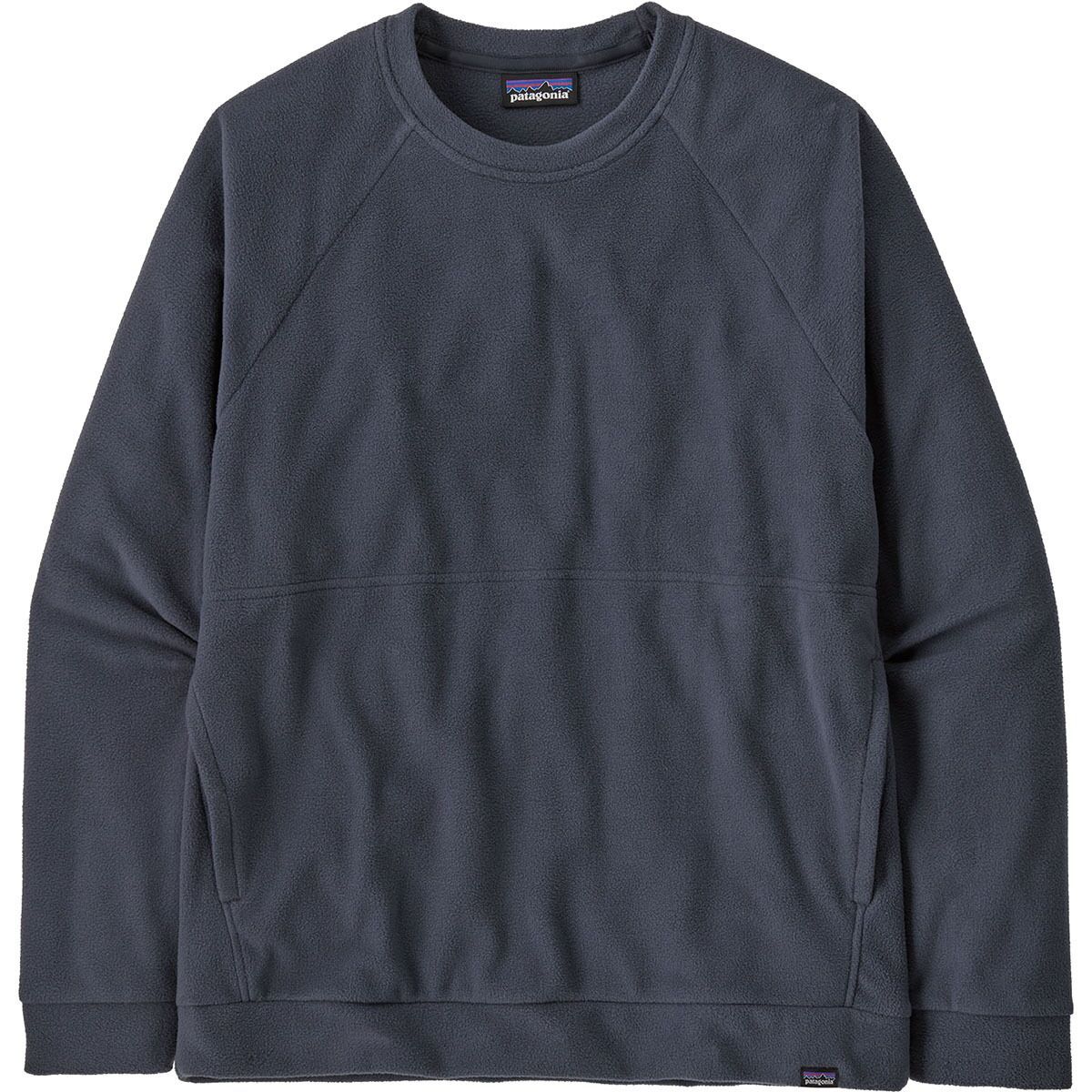 Image of Patagonia Micro D Crewneck - Men's Smolder Blue, M