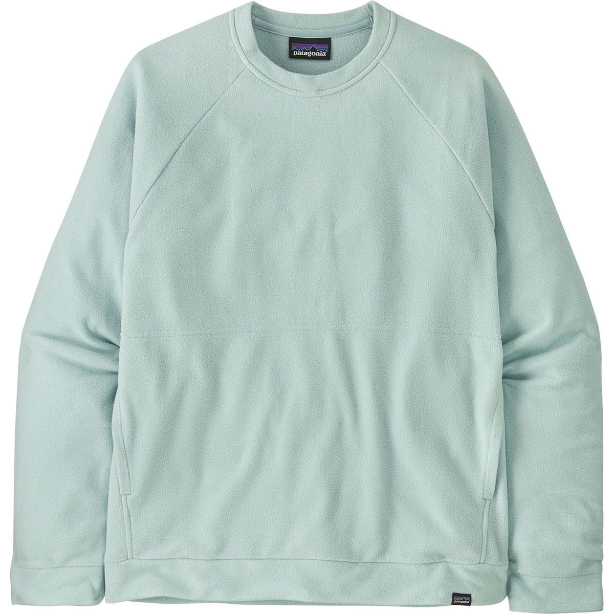 Image of Patagonia Micro D Crewneck - Men's Virtually Blue, XL