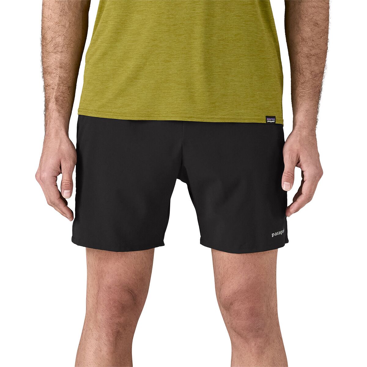 Image of Patagonia Multi Trails 6in Short - Men's Black, XL