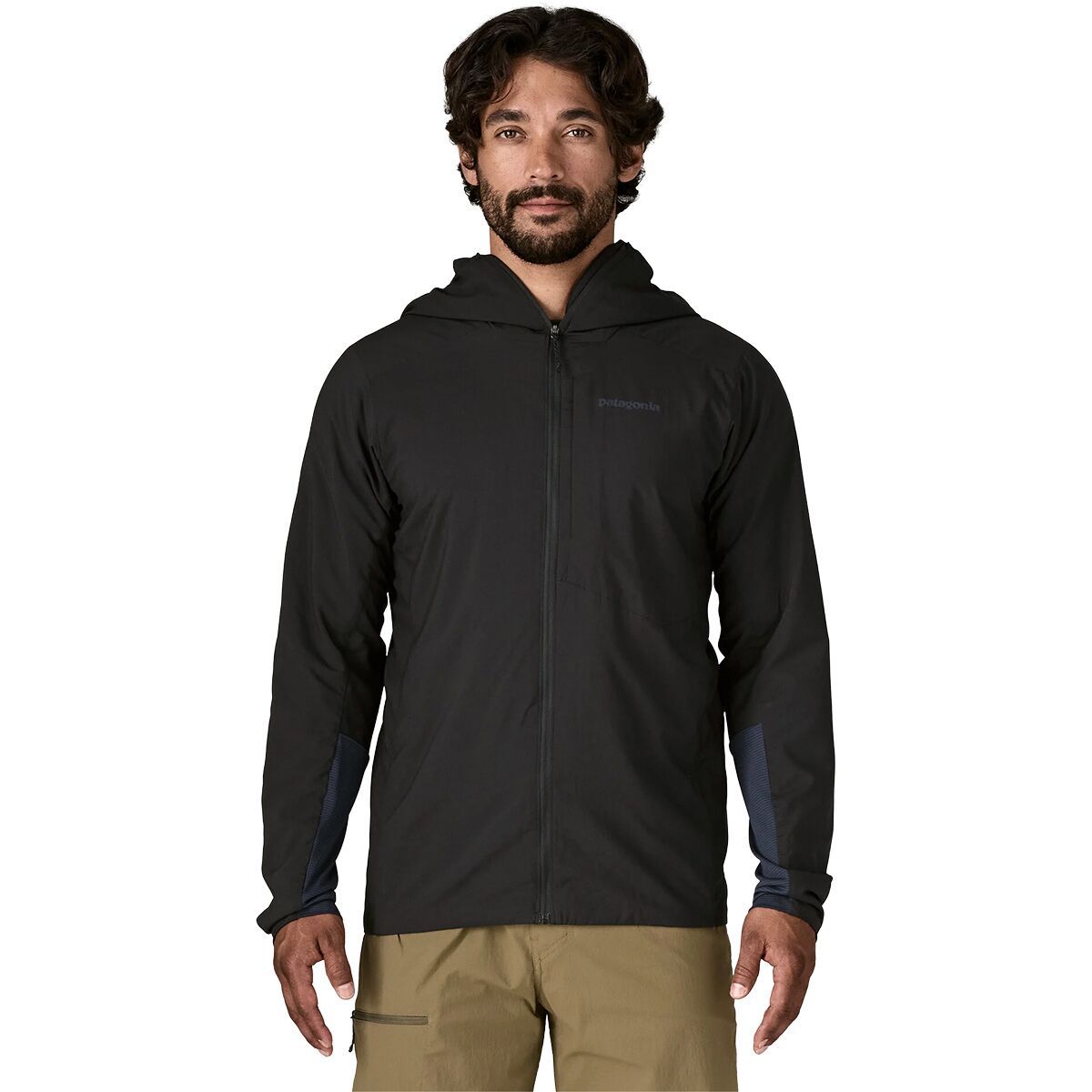 Image of Patagonia Nano-Air Ultralight Full-Zip Hoodie - Men's Black, S