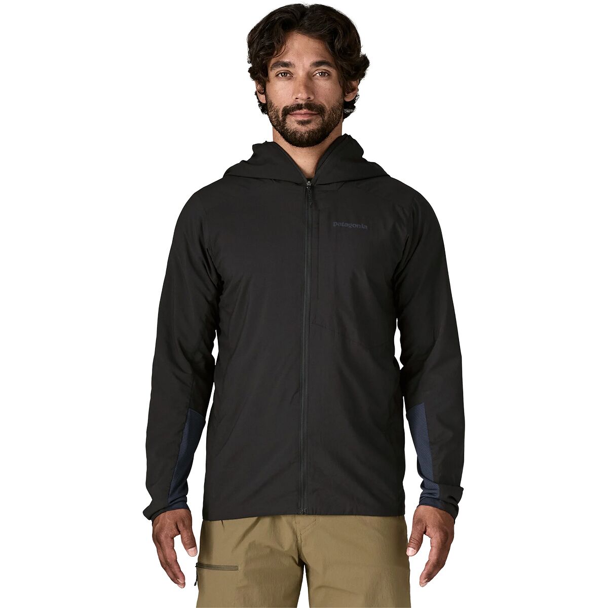 Image of Patagonia Nano-Air Ultralight Full-Zip Hoodie - Men's Black, L