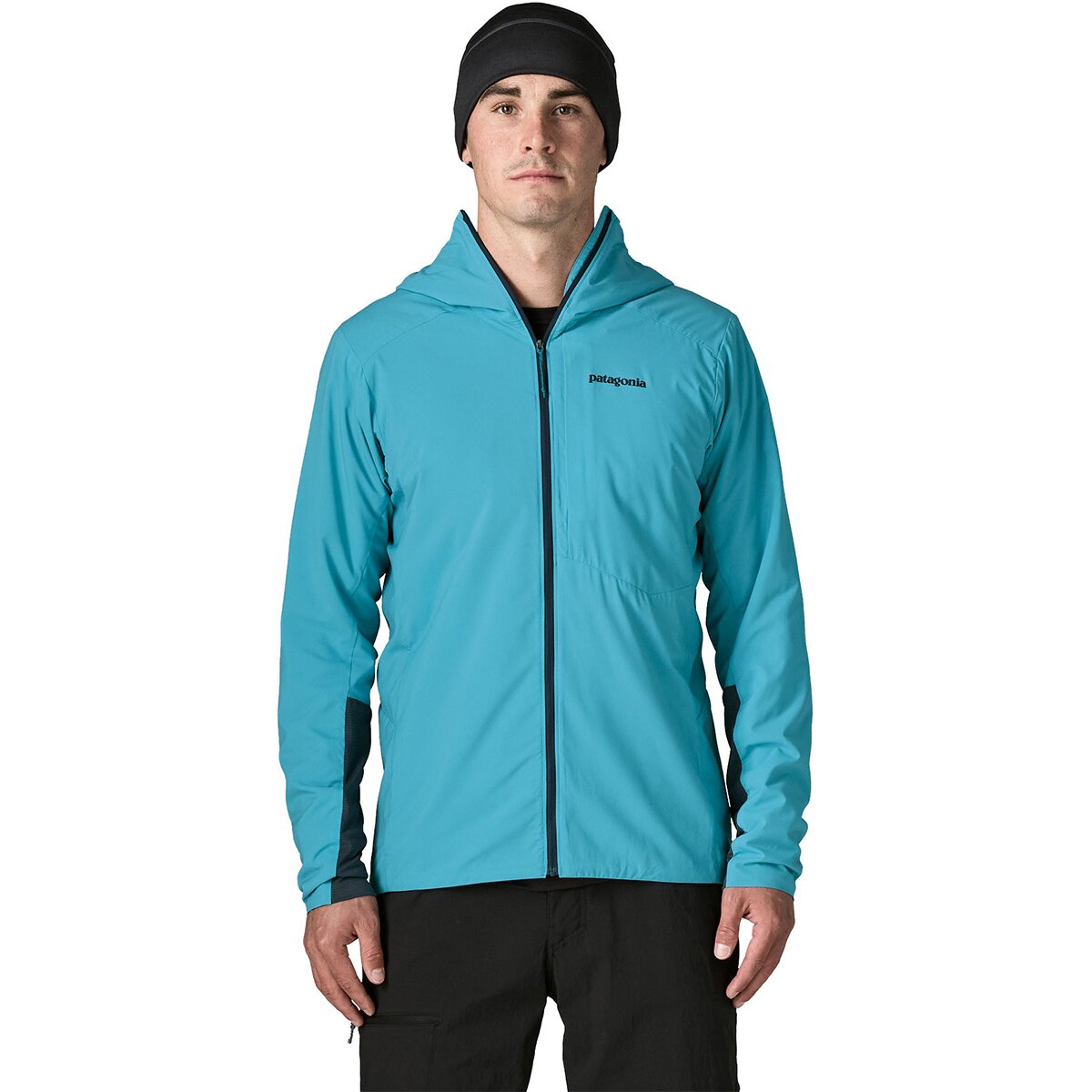 Image of Patagonia Nano-Air Ultralight Full-Zip Hoodie - Men's Mako Blue, L