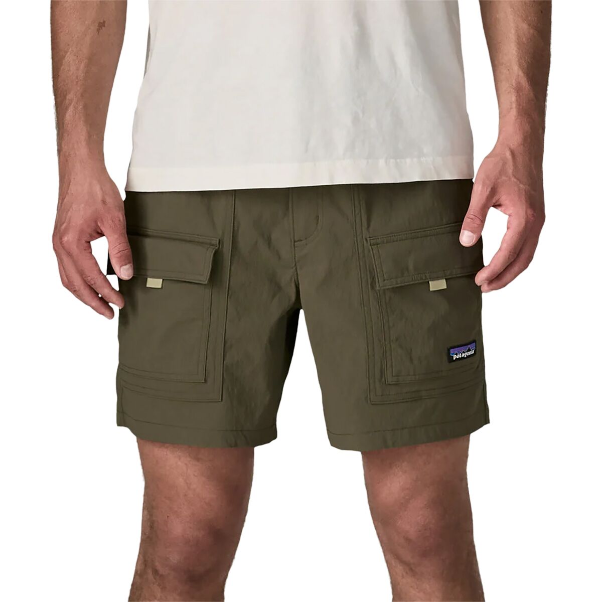Image of Patagonia Outdoor Everyday 6in Short - Men's Basin Green, L