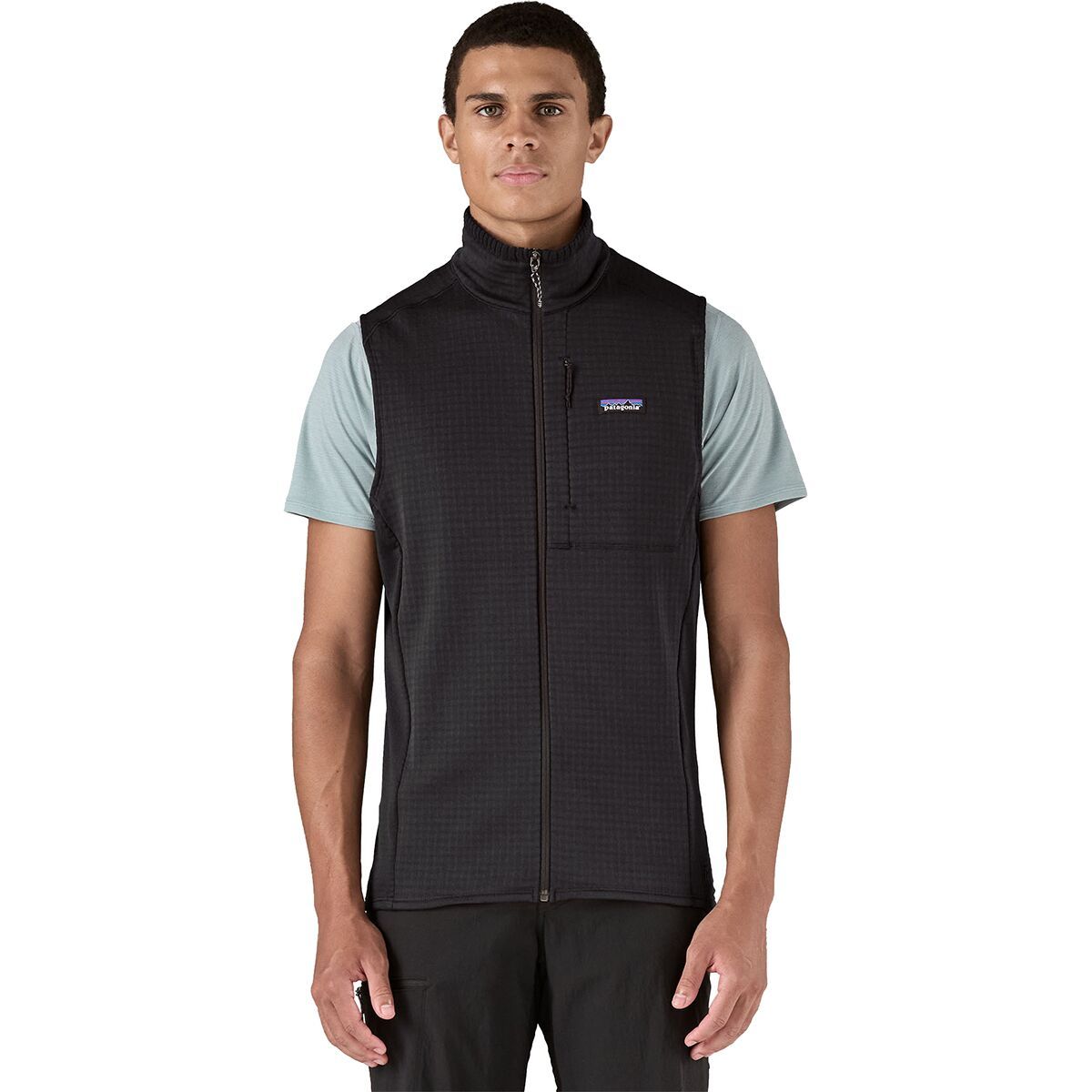 Image of Patagonia R1 Vest - Men's Black, XXL