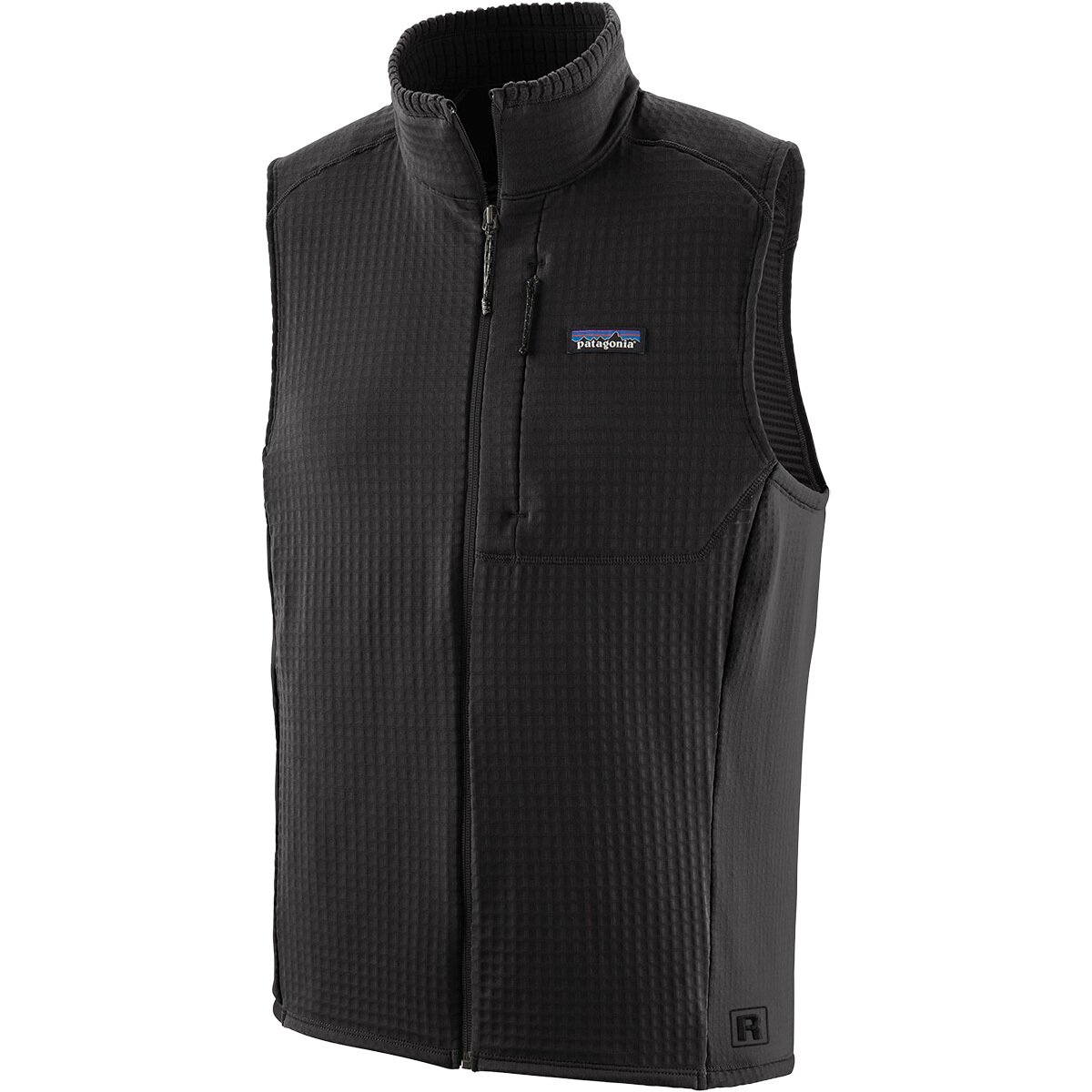 Image of Patagonia R1 Vest - Men's Black w/Black, M