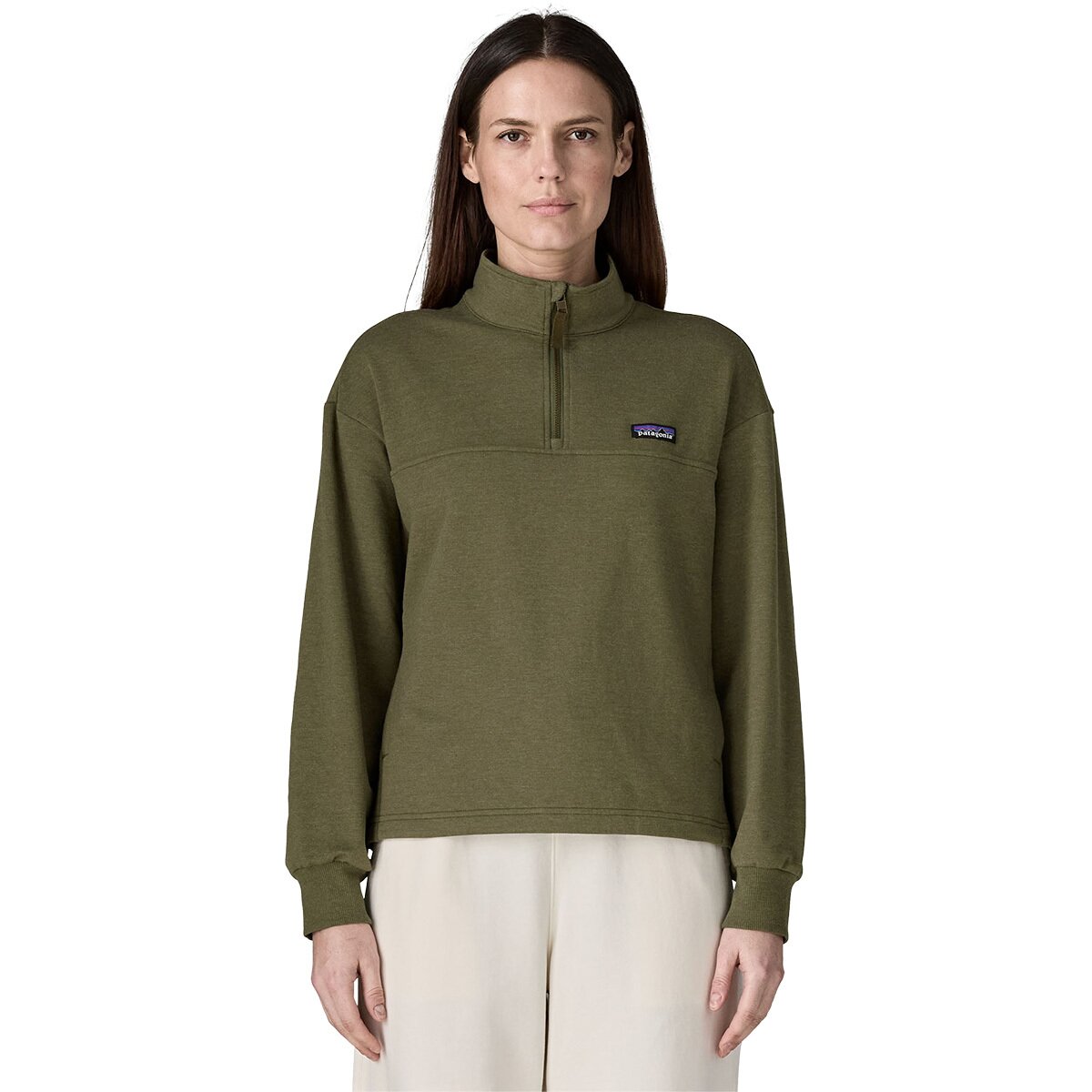 Image of Patagonia Ahnya Pullover - Women's Basin Green, XS