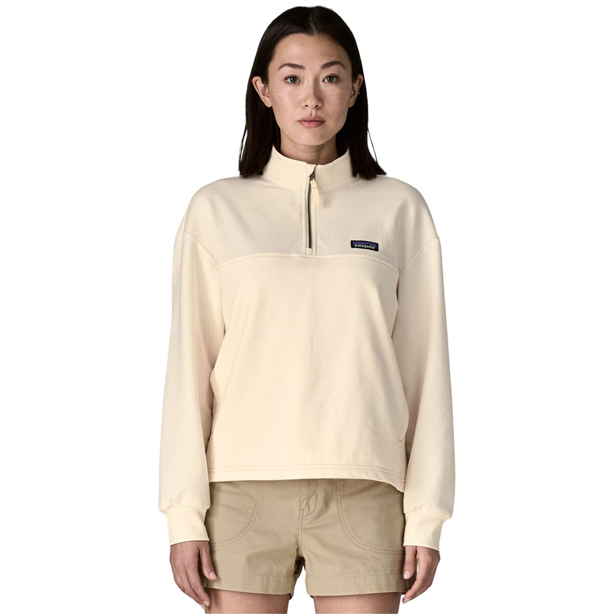Image of Patagonia Ahnya Pullover - Women's Natural, XS