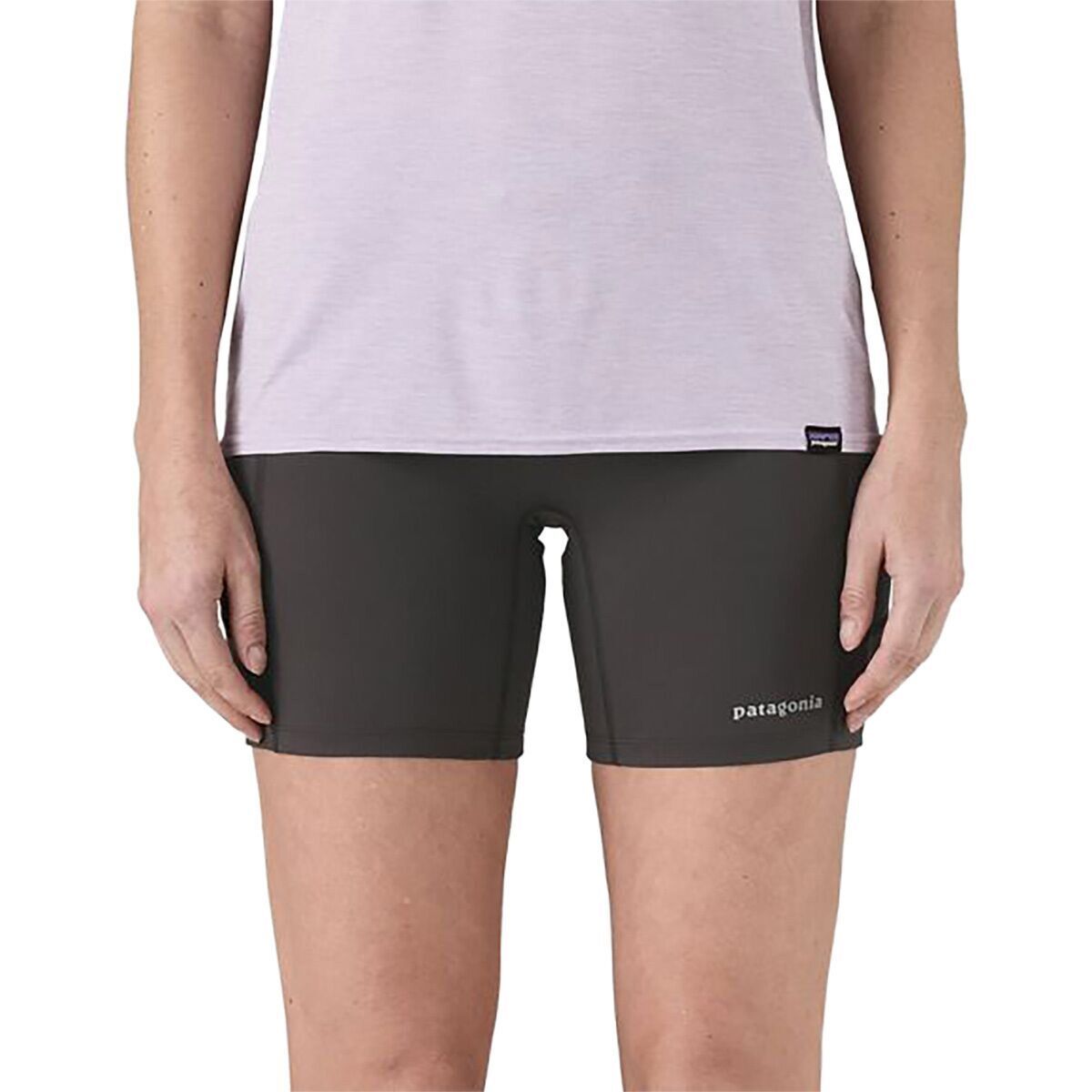 Image of Patagonia Endless Run 6in Short - Women's Black, M