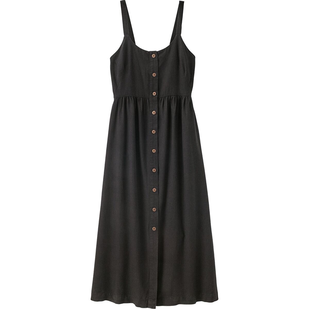 Image of Patagonia Garden Island Dress - Women's Black, L
