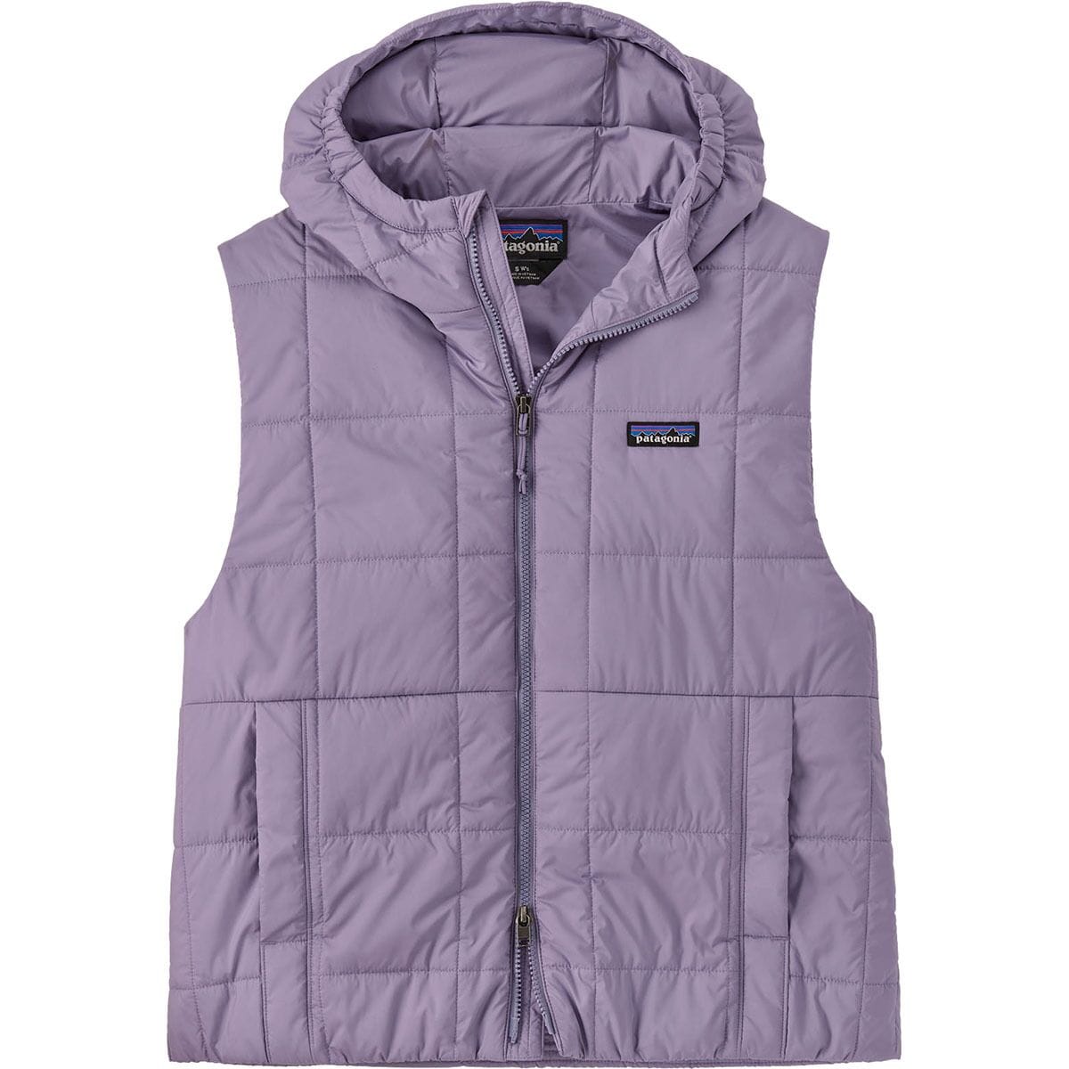 Image of Patagonia Light Gust Hooded Vest - Women's Concrete Purple, XS