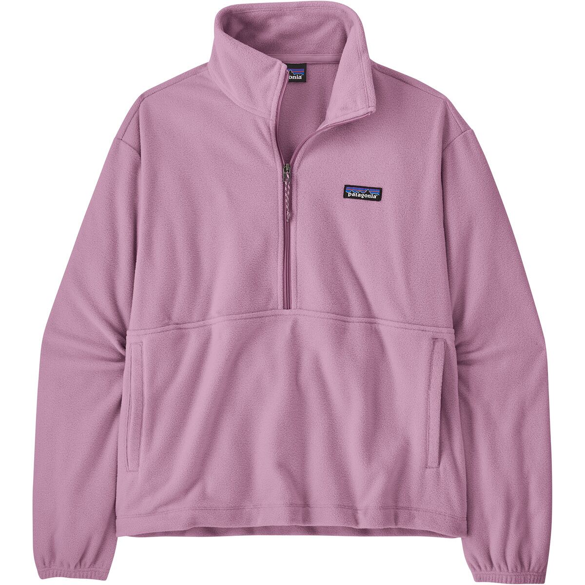 Image of Patagonia Micro D 1/2-Zip Fleece Pullover - Women's Light Violet, XS
