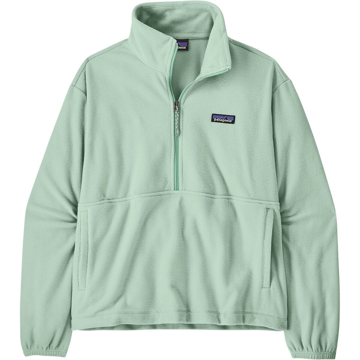 Image of Patagonia Micro D 1/2-Zip Fleece Pullover - Women's Thin Ice, S
