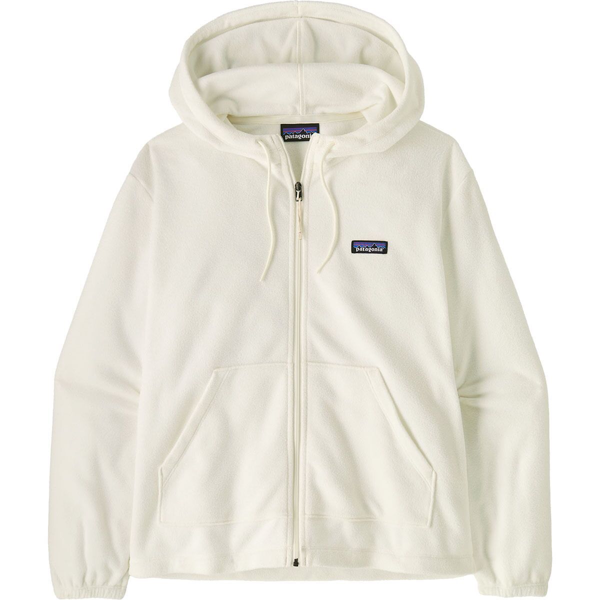 Image of Patagonia Micro D Fleece Hoodie - Women's Birch White, XL