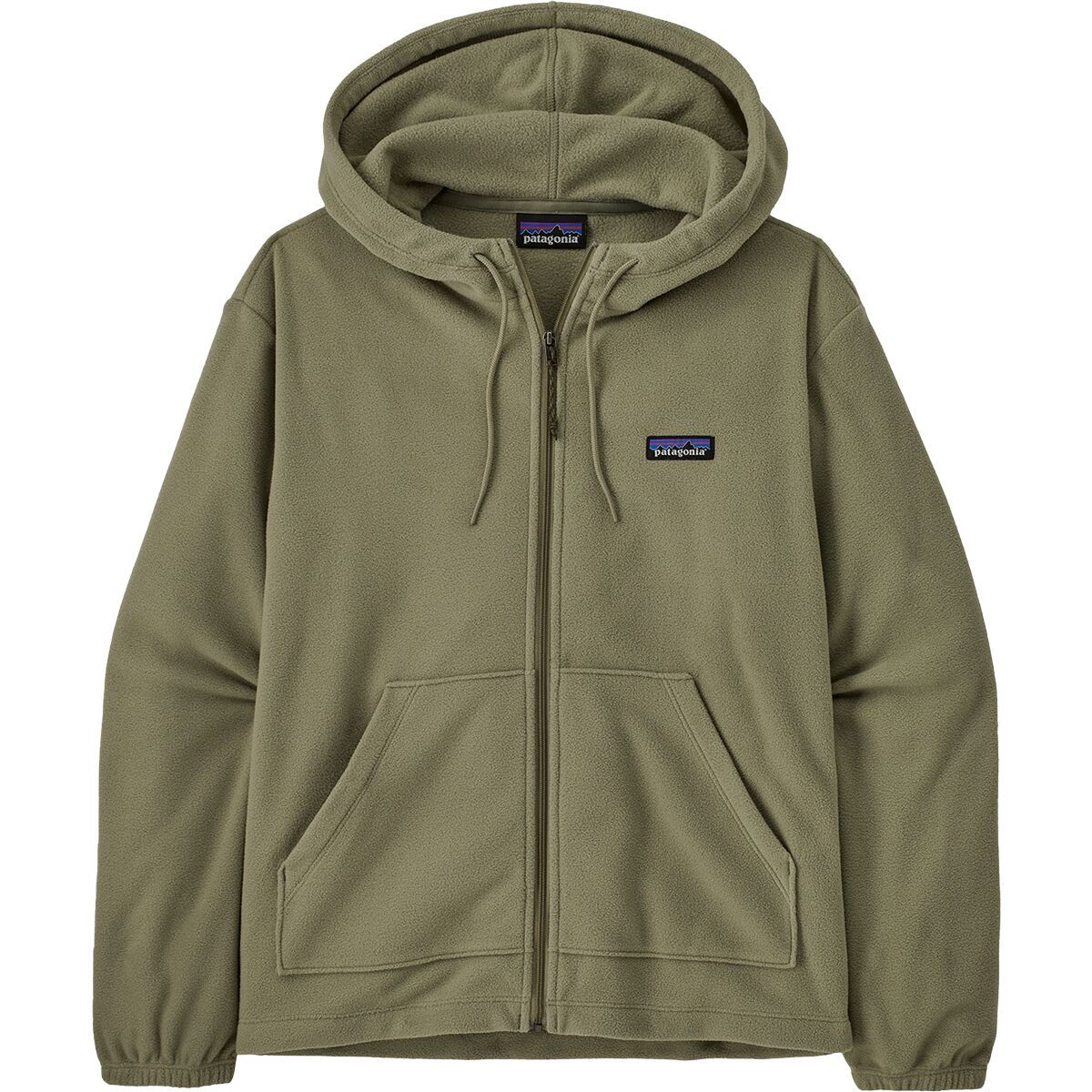 Image of Patagonia Micro D Fleece Hoodie - Women's River Rock Green, S
