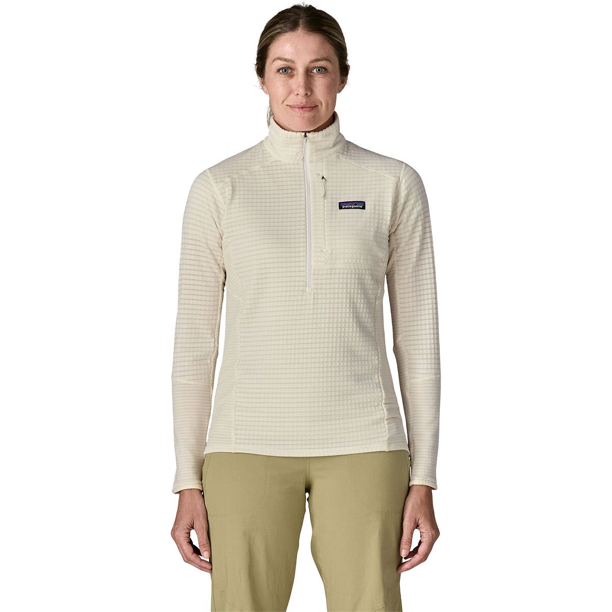 Image of Patagonia R1 Pullover - Women's Birch White, XL