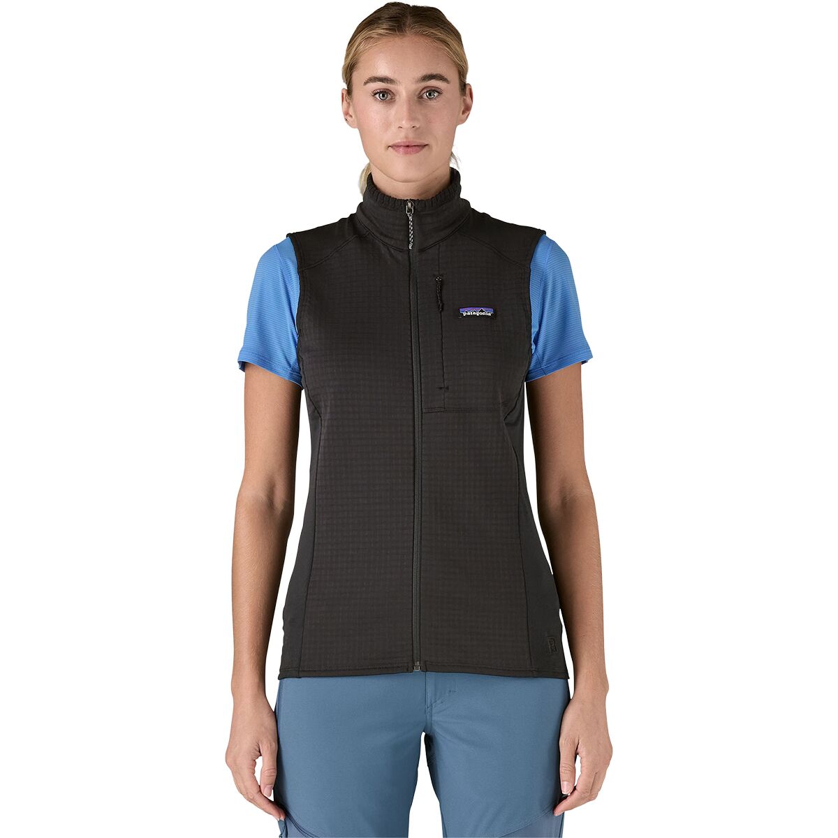 Image of Patagonia R1 Vest - Women's Black, S